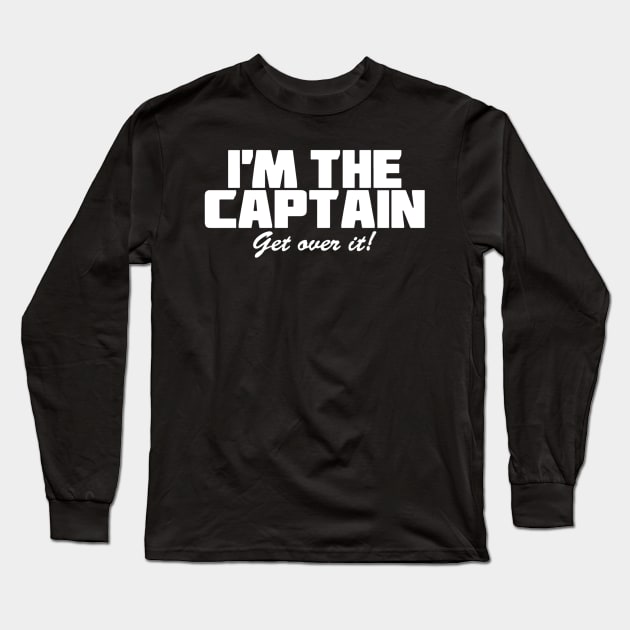 I'm The Captain Long Sleeve T-Shirt by HeriBJ